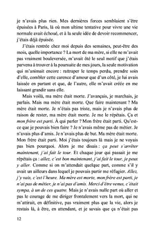 Et puis au vide j'ai survécu