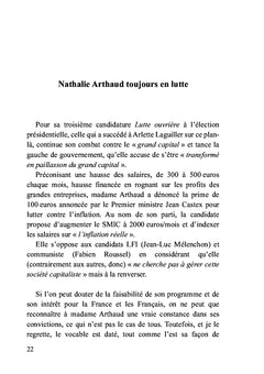 Chronique présidentielle