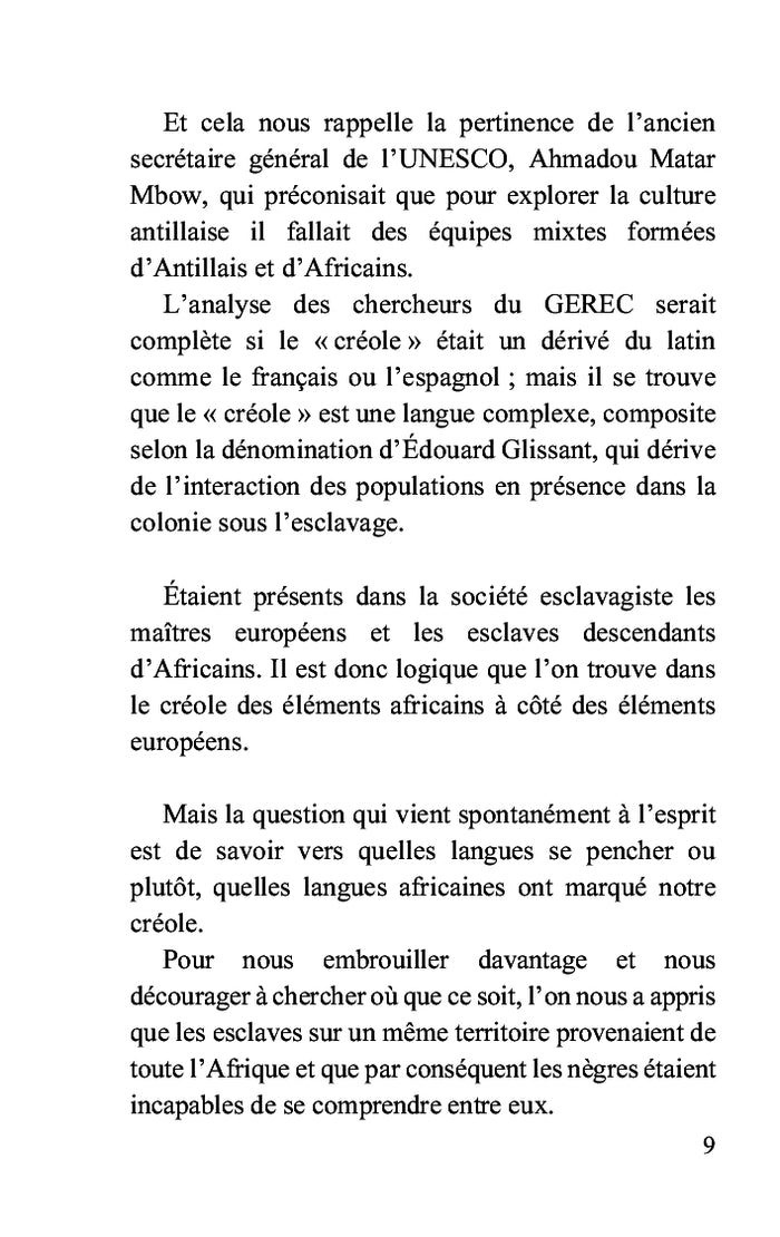 Syntaxe africaine des langues « créoles » des pays antillais francophones