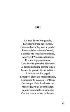 Poétiquement vôtre