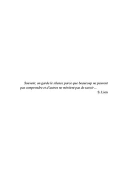 Le poids de l'enfance