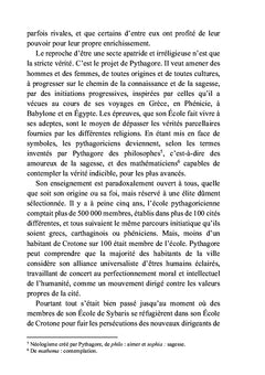 La vie de Pythagore