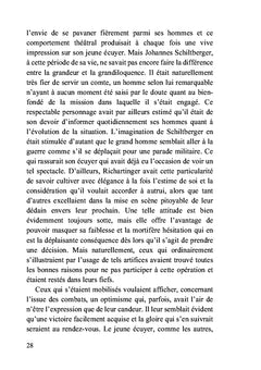 Il voulut être écuyer