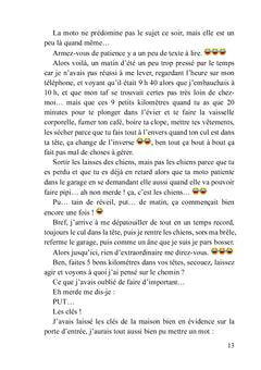La vie d'un homme, la vie d'un motard