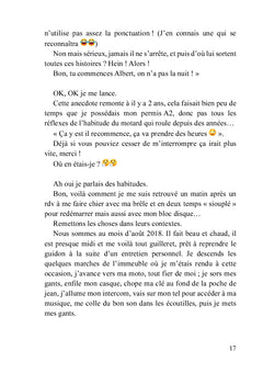 La vie d'un homme, la vie d'un motard