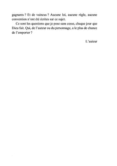 Liberté ou fatalité