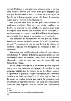 Résistances au village de La Beuverie