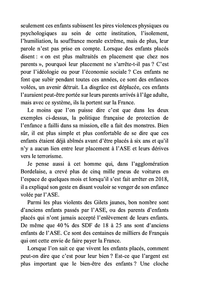 Aide sociale à l'enfance, l'horreur économique