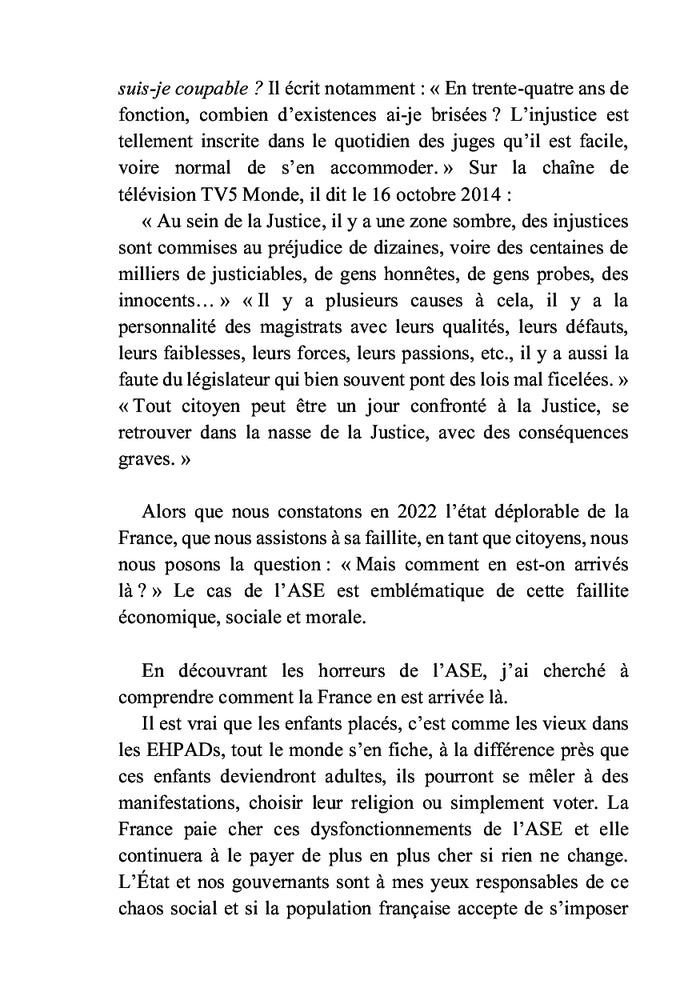 Aide sociale à l'enfance, l'horreur économique