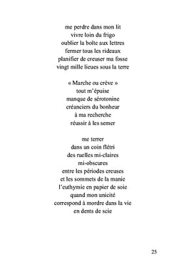 Écrire devant