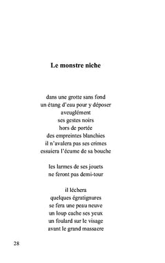 Écrire devant