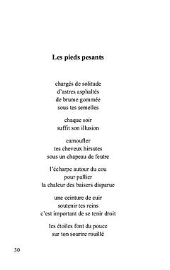 Écrire devant