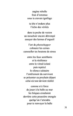 Écrire devant