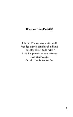 D'amour ou d'amitié