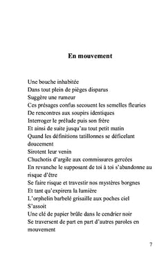 Du furtif l'inaccompli
