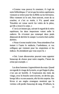 Meurtres au couvent