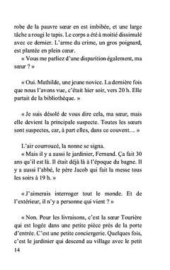 Meurtres au couvent