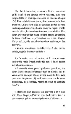 Meurtres au couvent