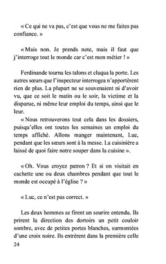 Meurtres au couvent