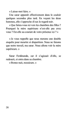 Meurtres au couvent