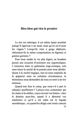 Pas dans la vie pour rigoler