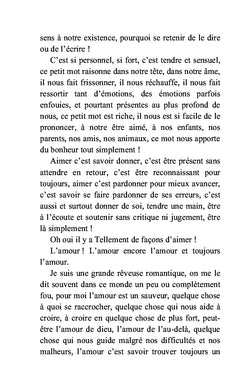 La poésie de mon âme et de mon coeur