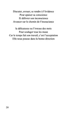 La poésie de mon âme et de mon coeur