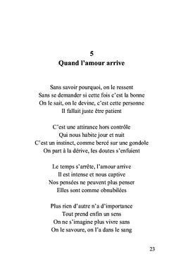 La poésie de mon âme et de mon coeur