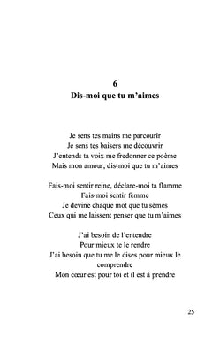 La poésie de mon âme et de mon coeur