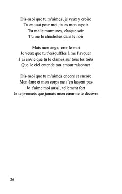 La poésie de mon âme et de mon coeur
