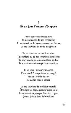 La poésie de mon âme et de mon coeur