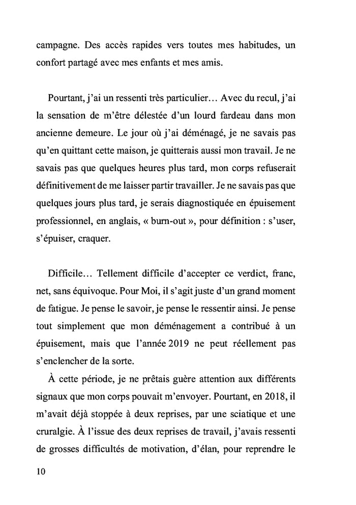 Depuis... Je pense avec mon corps