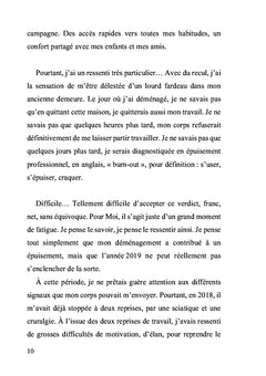 Depuis... Je pense avec mon corps