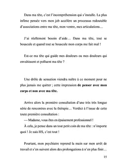 Depuis... Je pense avec mon corps