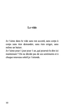 Thérapie poétique pour addiction sentimentale