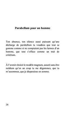 Thérapie poétique pour addiction sentimentale
