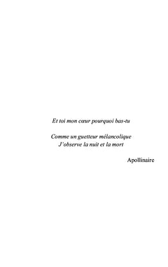 Poèmes Mélancooliques