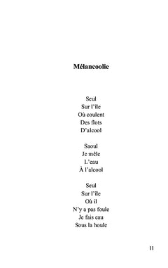 Poèmes Mélancooliques