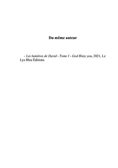 Les lumières de David