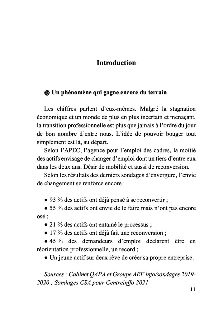 Reconversion libérée