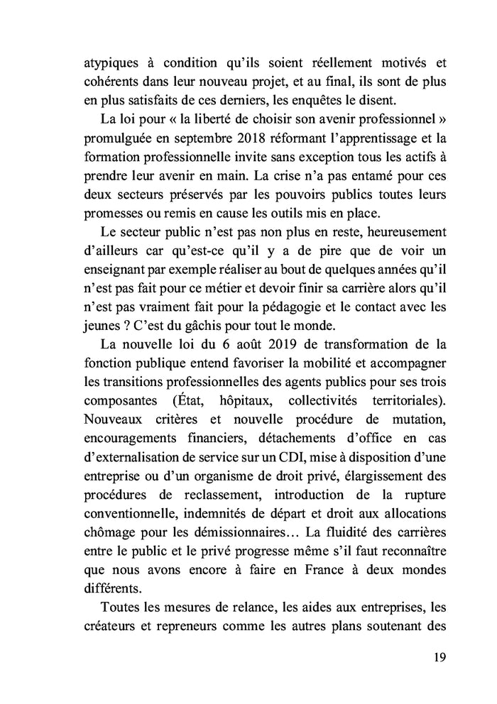 Reconversion libérée