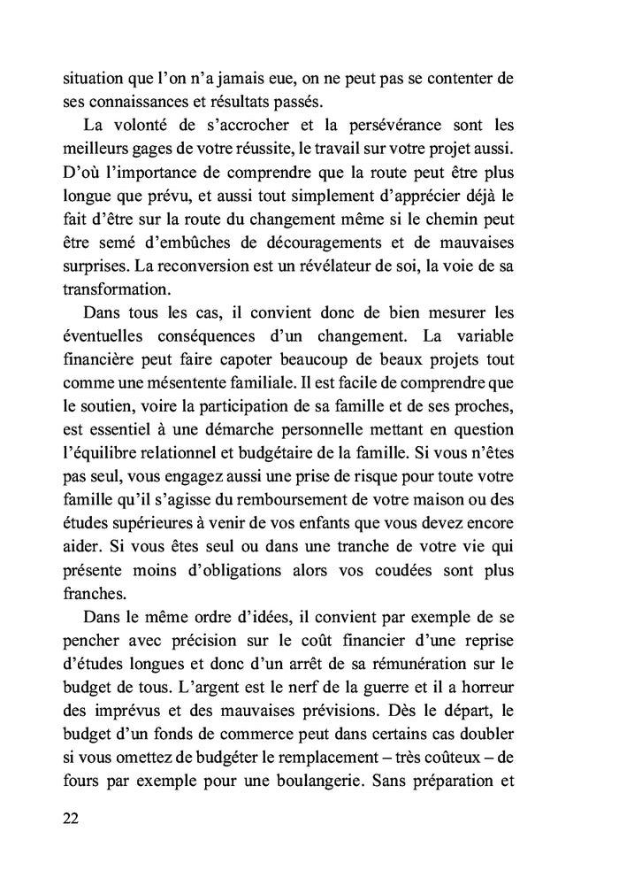 Reconversion libérée