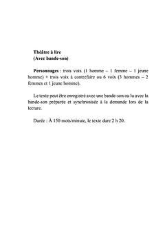 Ah ! Ici aussi, ça cause