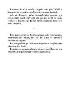 Des bleus au coeur