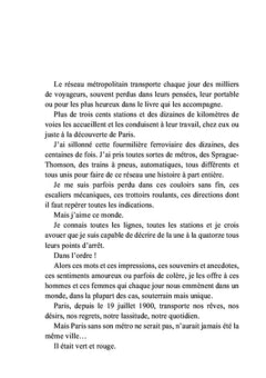 Dans le métro de Paris
