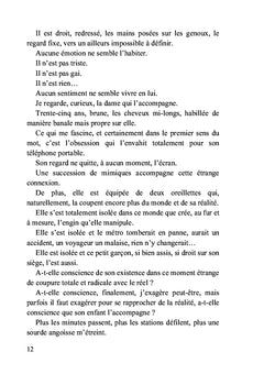 Dans le métro de Paris