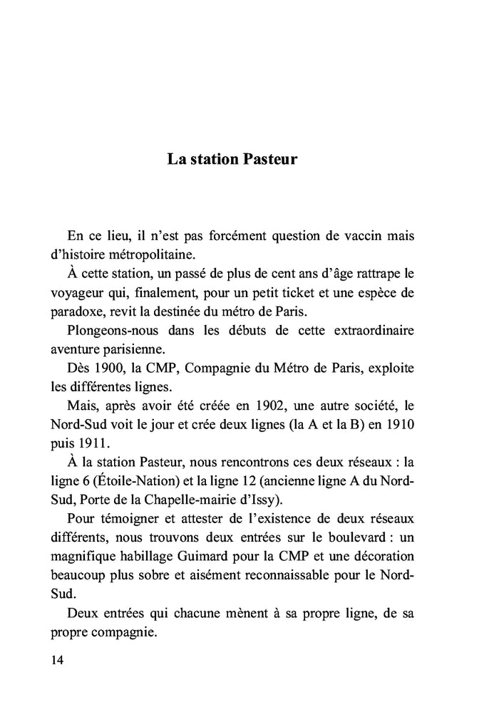 Dans le métro de Paris