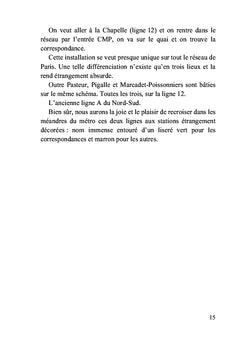 Dans le métro de Paris