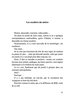 Dans le métro de Paris