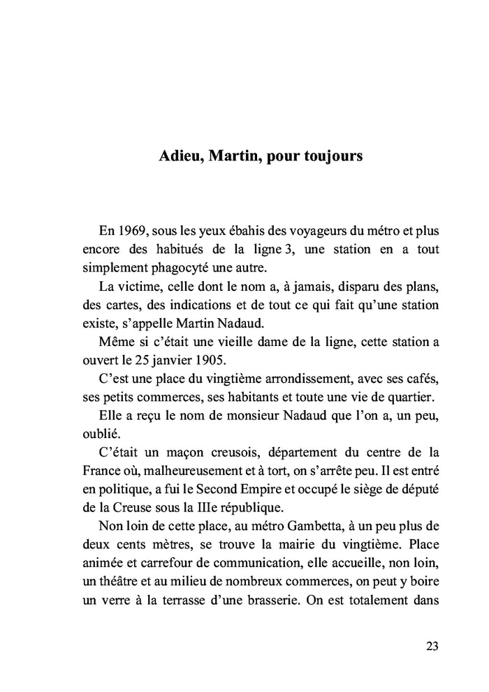 Dans le métro de Paris